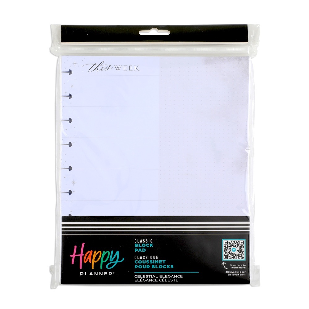 NWT Celestial Elegance BLOCK NOTEPAD - CLASSIC - 100 SHEETS